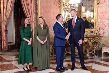 La reina Letizia, los duques