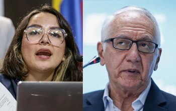 Jennifer Pedraza aseguró que el ministro Guillermo Jaramillo debe salir del cargo - crédito Catalina Olaya/Colprensa y Colprensa