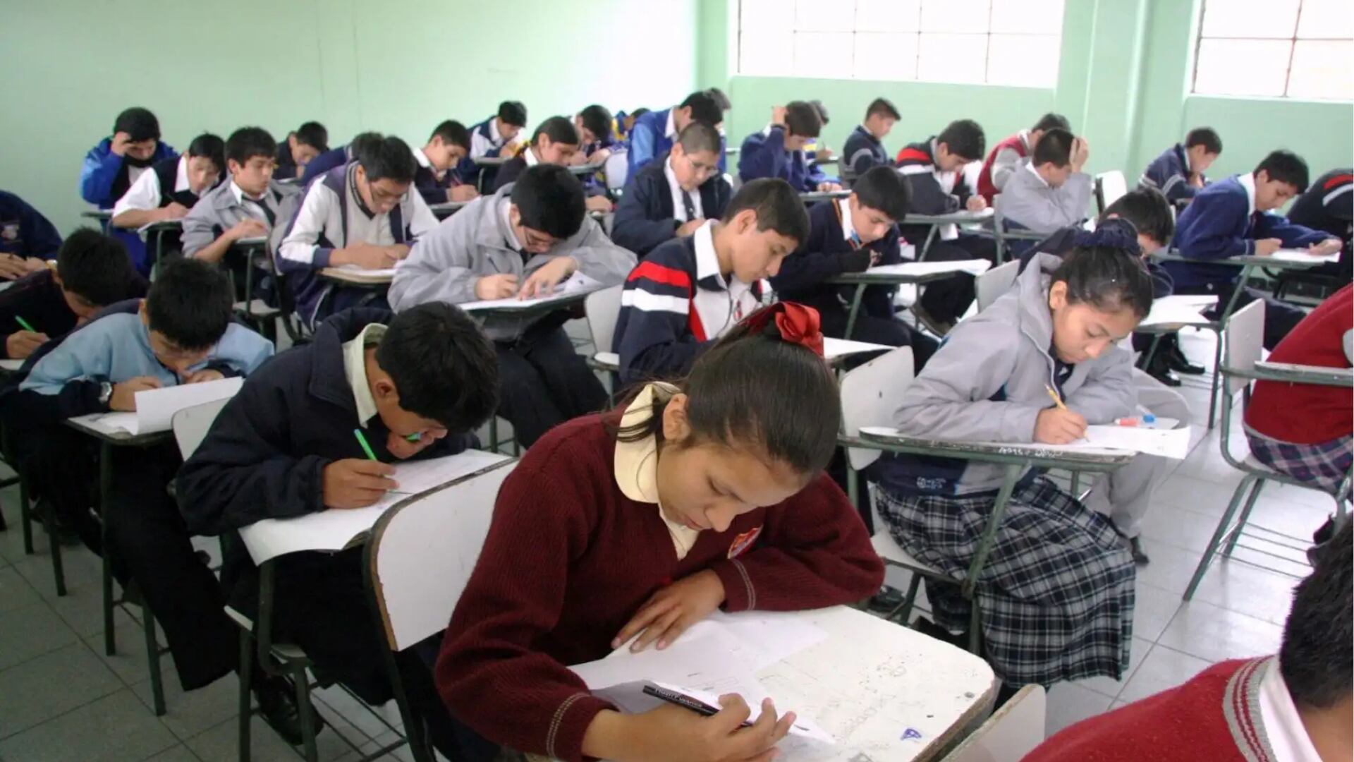 Escolares en aulas. (Foto: Agencia Andina)