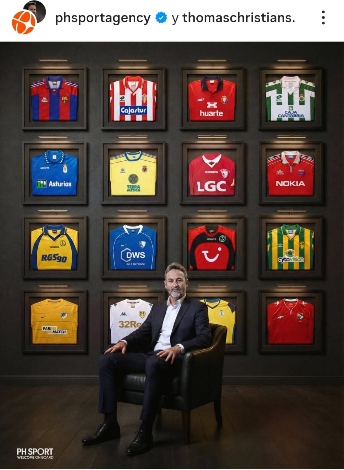 El estratega que clasificó a Panamá se une a una firma europea de representación. Tomada de Instagram