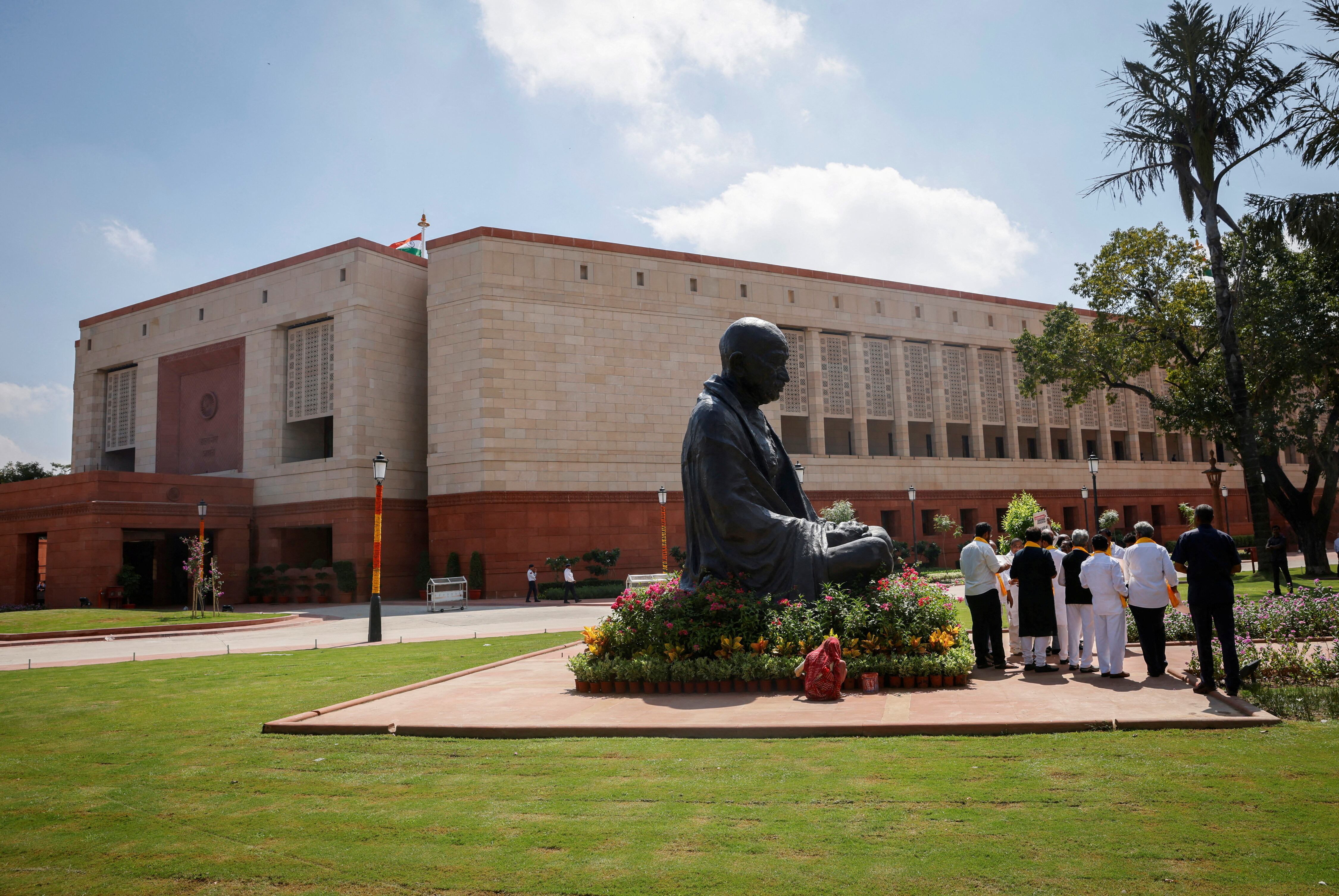 Estatua de Mahatma Gandhi (REUTERS/Adnan Abidi)