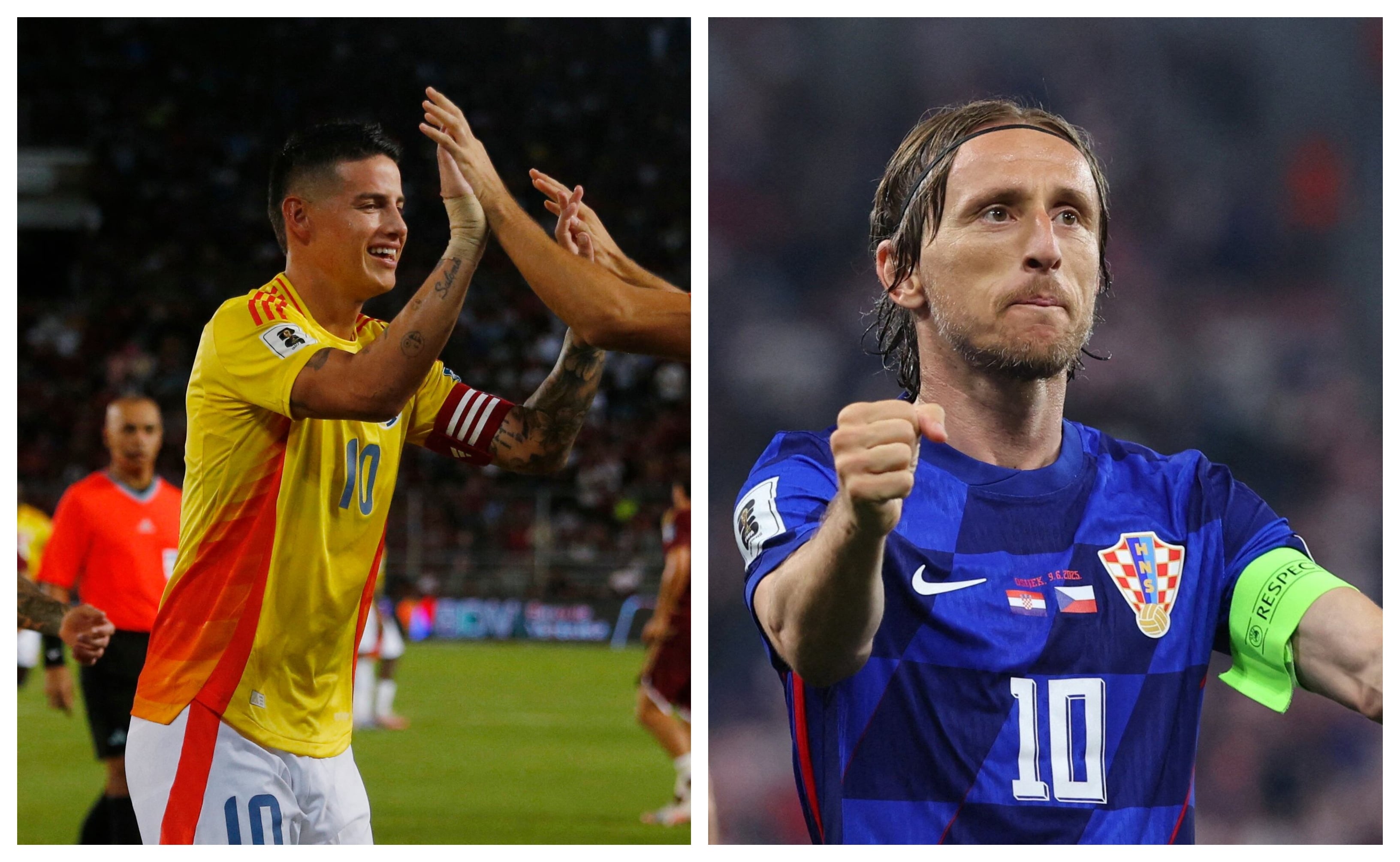 Colombianos y croatas se reunirán en Orlando para lo que será su primera prueba de fuego en la fecha FIFA de marzo de 2026-crédito Antonio Bronic-Leonardo Fernández Viloria/REUTERS
