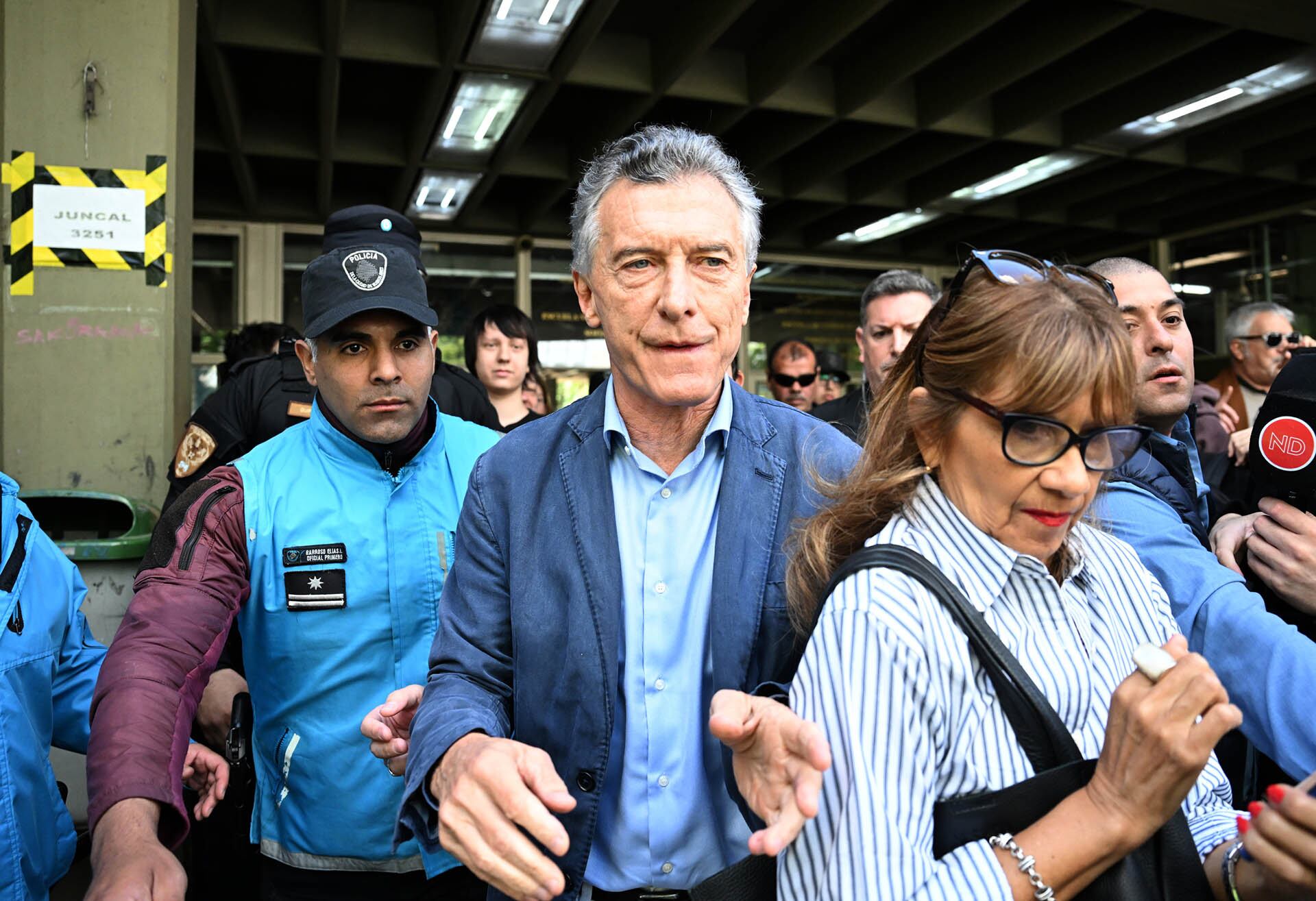 Mauricio Macri se mostró disconforme con la designación de Manuel Adorni como jefe de Gabinete (Crédito: Maximilano Luna)