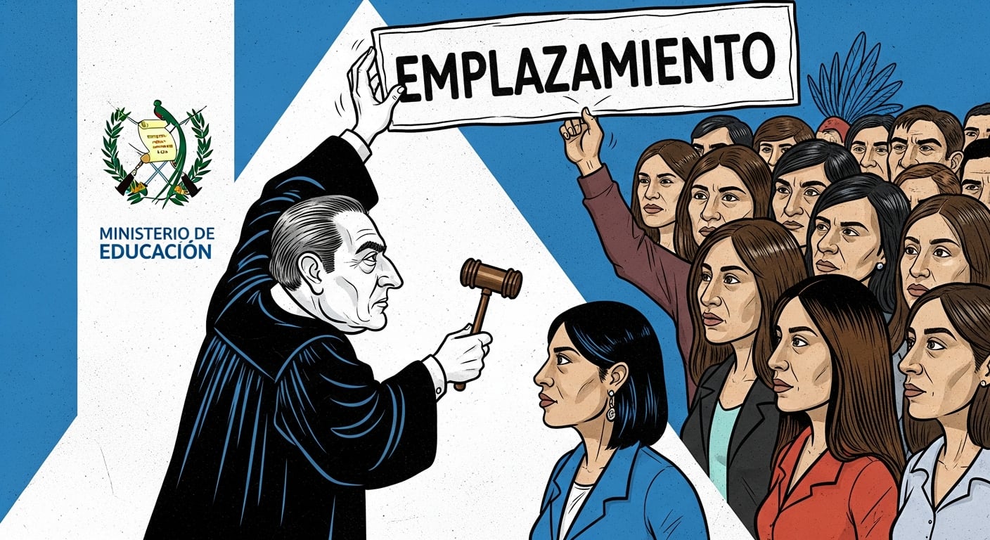 Guatemala: Levantan emplazamiento del sindicato de maestros contra el Ministerio de Educación
