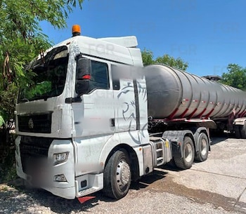Un juez federal vinculó a proceso a un conductor detenido en Tula, Tamaulipas, por transportar 31 mil 500 litros de hidrocarburo sin acreditar su origen legal. Crédito: Especial