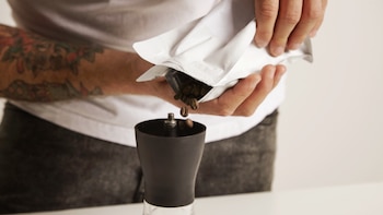 Una cafetería de Poblenou, en