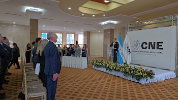 La presidenta del CNE, Ana