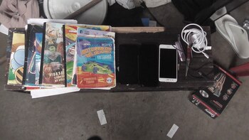 Los agentes de la Fiscalía