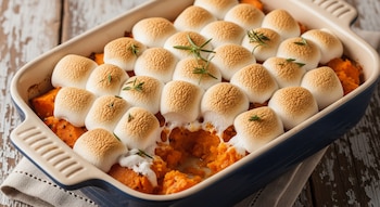 Batatas al horno cubiertas con