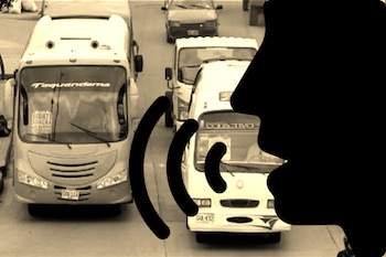 En el audio, "Moisés" exige