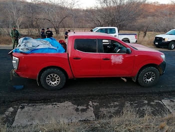 Fotografía de una camioneta donde