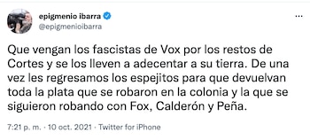 Epigmenio Ibarra recomendó a los