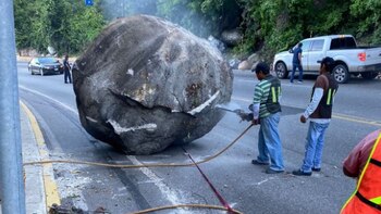 Los estragos del sismo en