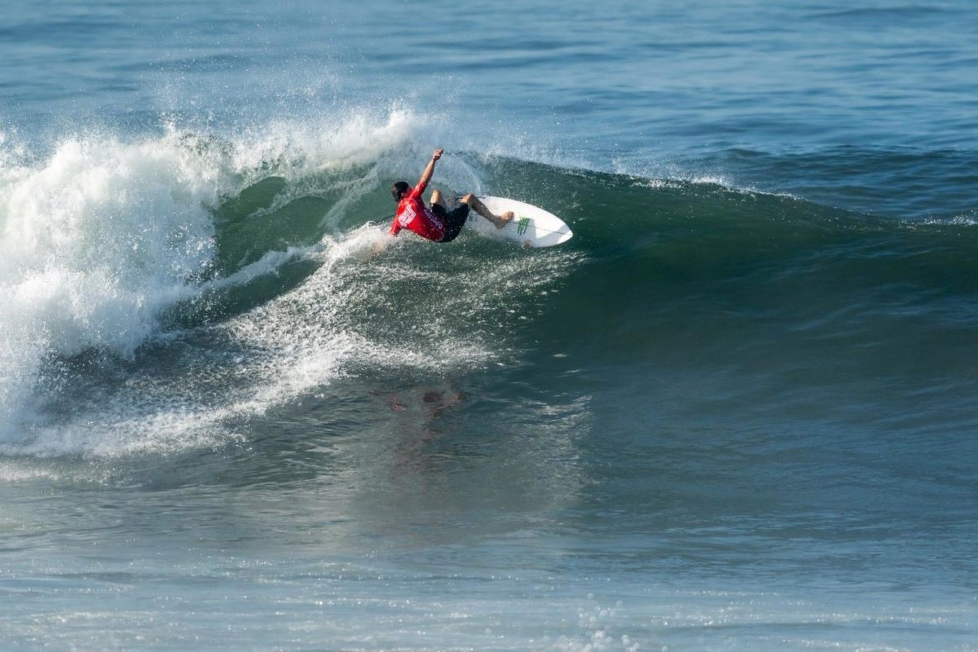 07/09/2025 Luis Díaz, durante el Mundial de surf en El Salvador.ECONOMIA EUROPA ESPAÑA DEPORTESFESURFING