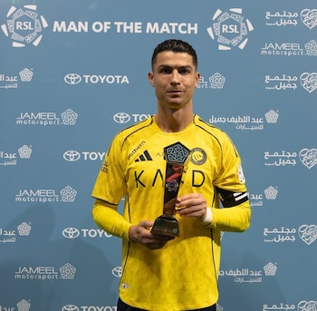 Cristiano recibió un premio por