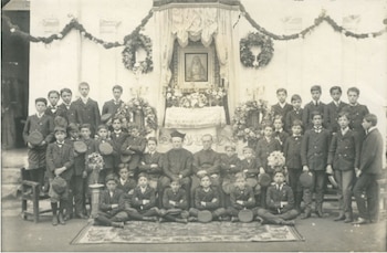 El cuadro de la Virgen