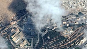 Fábrica de armas química en Siria.
