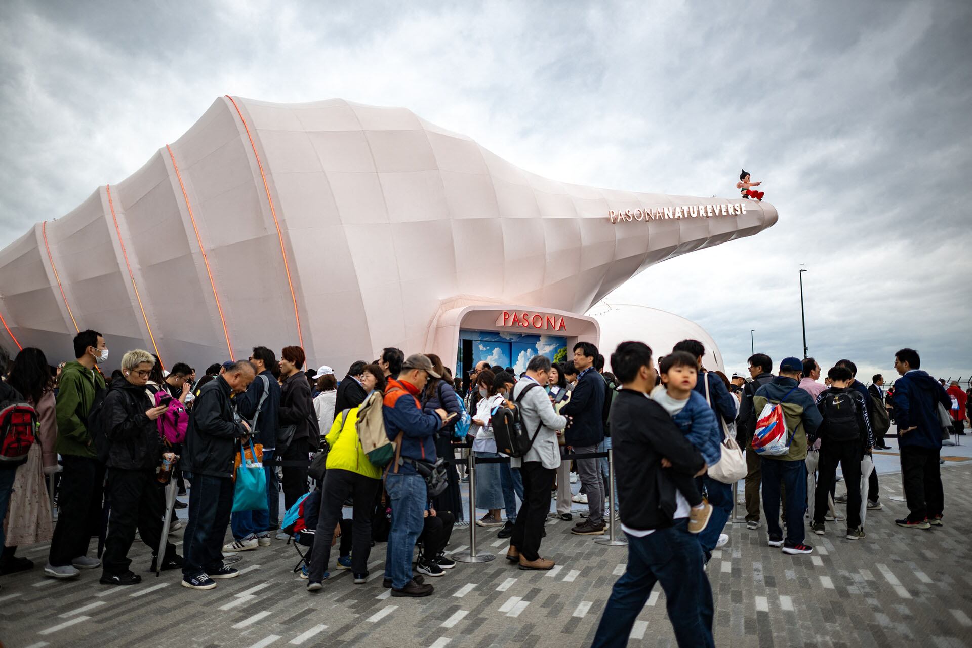 La Exposición Universal de Osaka 2025 reúne 160 países y regiones que mostrarán su tecnología, cultura y gastronomía (Philip FONG / AFP)
