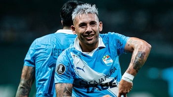 Juan Cruz González marcó su primer gol oficial con la camiseta de Sporting Cristal.