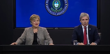 Kristalina Georgieva - Luis Caputo