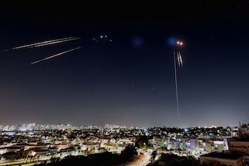 Misiles lanzados por Irán son