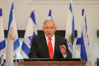 El primer ministro israelí Benjamin
