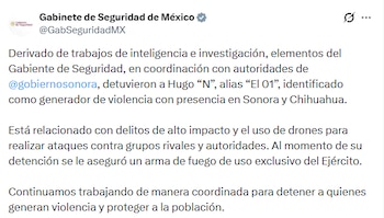 (Crédito: X | @GabSeguridadMX)