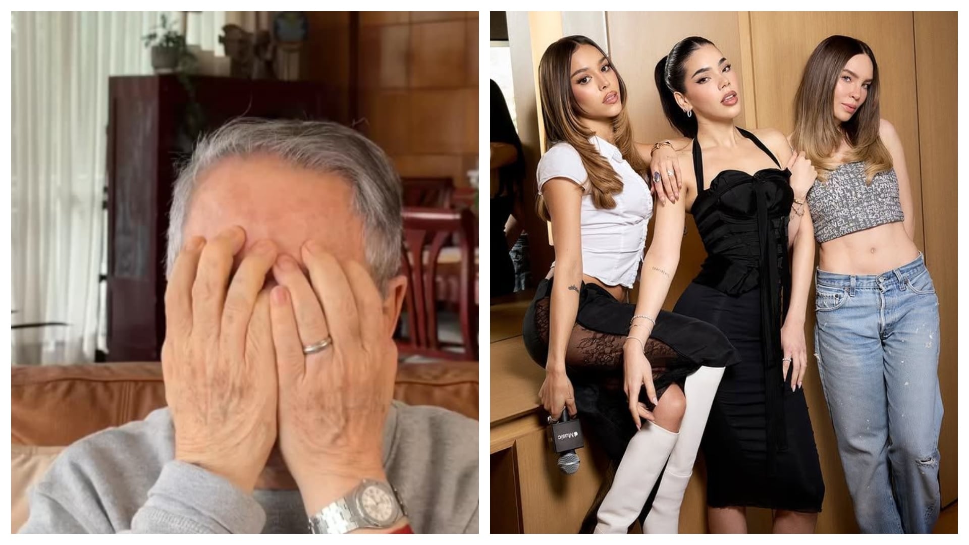 Pedro Sola arremete contra la cultura de la cancelación tras polémica de Belinda, Danna y Kenia Os: “Odio indiscriminado”