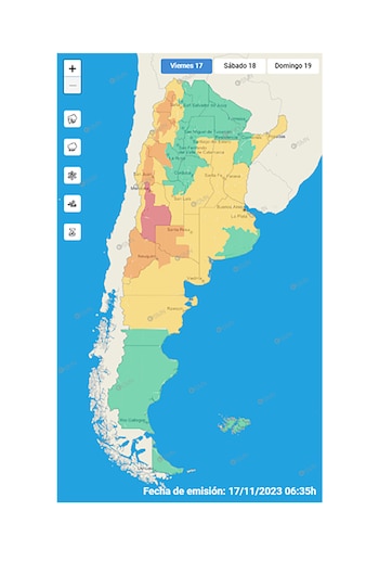 El mapa con todas las