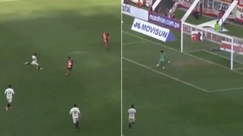 Disparo de Edison Flores y