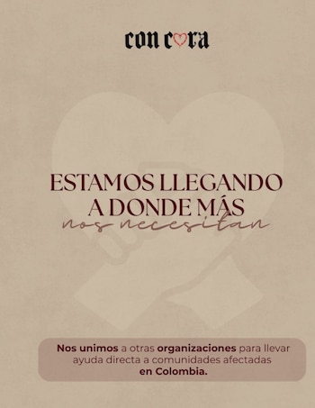 La fundación Con Cora de Karol G coordina donaciones tras el sismo de 7,4 en Colombia - crédito @concorafoundation/IG