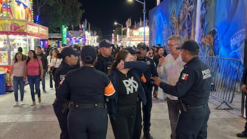 Magistrada del Tribunal de Disciplina Judicial de Aguascalientes es detenida en Feria Nacional de San Marcos