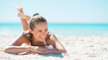 La arena lo mismo que