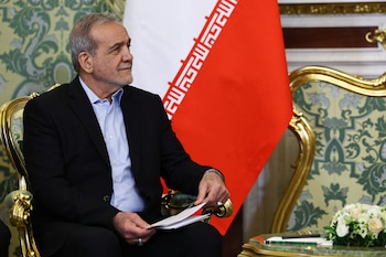 Pezeshkian acusó a Israel de