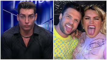 Wendy aseguró que Nicola siempre incluye en sus proyectos a Agustín Fernández (Vix // @nicolaporcella12)