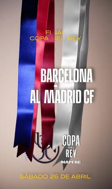 Barcelona y Real Madrid definirán al monarca de la Copa del Rey 2025. (X/Copa del Rey RFEF)