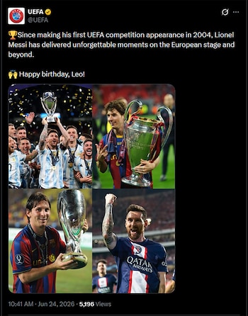 MESSI CUMPLEAÑOS