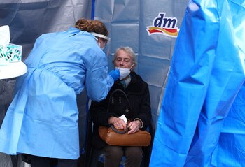 Centro de testeo en Tuebingen