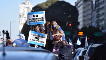 La protesta también se extendió