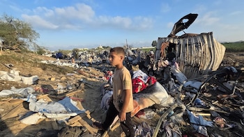 Al menos dos muertos y cuatro heridos, tres de ellos niños, por un ataque de Israel contra el sur de Gaza