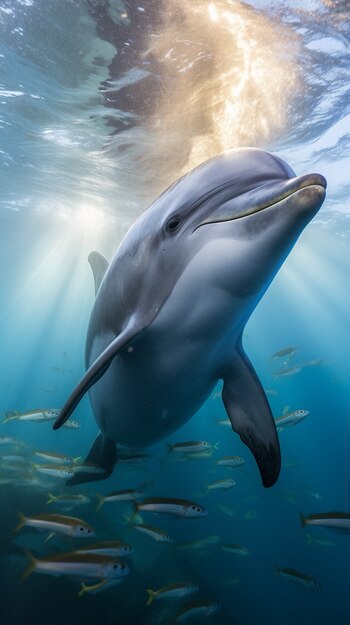 "El delfín se convierte en