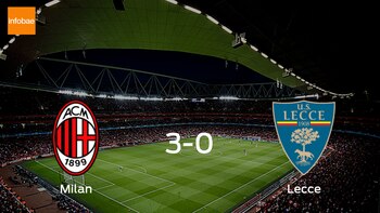 AC Milan 3 - 0 Lecce