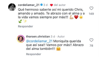 Mónica Sánchez, exnovia de Christian
