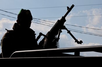 Un miembro del ejército libanés