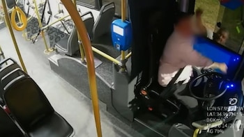 Se peleó con un colectivero,