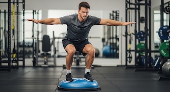 El entrenamiento de equilibrio incorpora