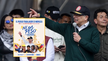 Esta fue la petición que le hizo Gustavo Petro a sus simpatizantes en la previa de la jornada de movilizaciones del miércoles 14 de octubre: “Contundente”