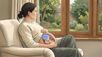 Cómo una señal inflamatoria durante el embarazo puede alterar la formación del cerebro fetal, según un estudio