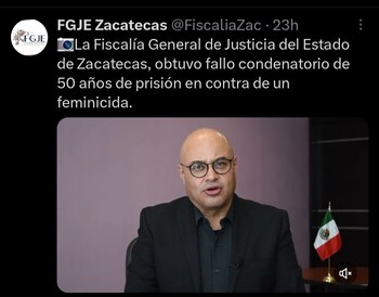 Fiscal de Zacatecas informó sobre