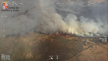 Incendio de Brieva, Segovia (JCYL)